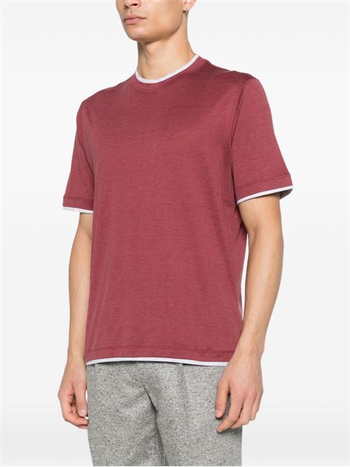 T-shirt in cotone BRUNELLO CUCINELLI | MR8337427CMK02